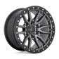 Fuel MATTE GUN METAL BLACK BEAD RING D680 20x9 6x135 Wheels