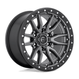 Fuel MATTE GUN METAL BLACK BEAD RING D680 20x9 8x180 Wheels