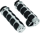 Kuryakyn ISO Grips With Throttle Boss Dual Cable Chrome