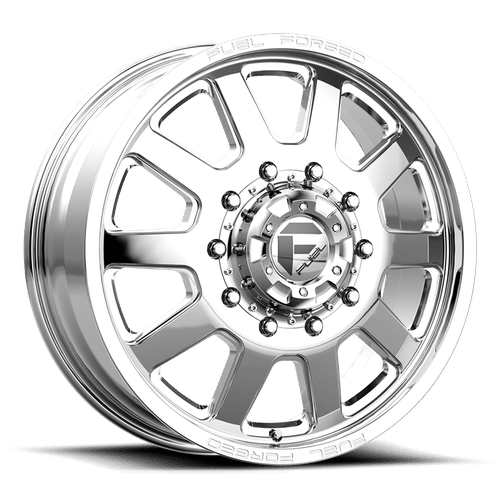 Fuel POLISHED D09 22x8.25 10x225 Wheels