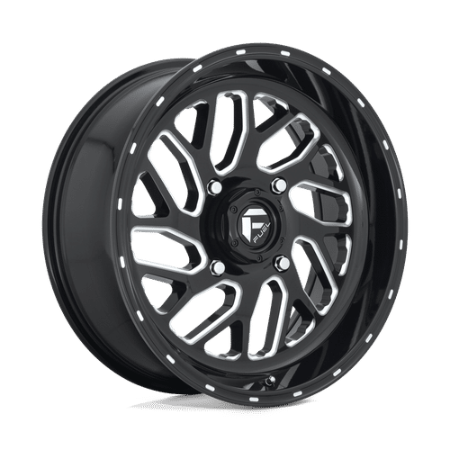 Fuel GLOSS BLACK MILLED D581 16x7 4x156 Wheels