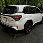 Rally Armor 25-26 Subaru Forester &amp; Hybrid Black UR Mud Flap w/Metallic Black Logo
