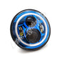 Letric Lighting 7in Blue Led W/ Full Halo