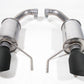 Roush 15-26 Mustang V6 / EcoBoost Black Tip Axle Back Exhaust