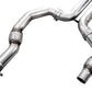 AWE Tuning 2021+ Cadillac CT4-V Blackwing SwitchPath Exhaust - Chrome Silver Tips