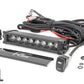 8 Inch Black Series LED Light Bar | Single Row | Cool White DRL