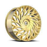 AZARA Nano�Gold AZA-525NG 20x8.5 5x112/5x114.3 Wheels