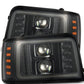 AlphaRex 92-96 Ford F Series - LUXX-Series Projector Headlights