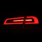 AlphaRex 12-21 Tesla Model S LUXX-Series LED Tail Lights - Black