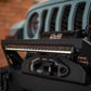DV8 Offroad 20in Halo Elite Single Row Light Bar with Accent Light - White/Amber