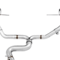 AWE Tuning VW MK7 Golf Alltrack/Sportwagen 4Motion Track Edition Exhaust - Polished Silver Tips