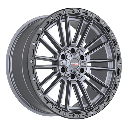 VORTEK Matte Titanium Black Bead Ring VRT-604MTB 20x9.5 6x135/6x139.7 Wheels