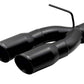 Roush 21-24 Ford F-150 5.0L 4in Black Exhaust Y Tip Kit