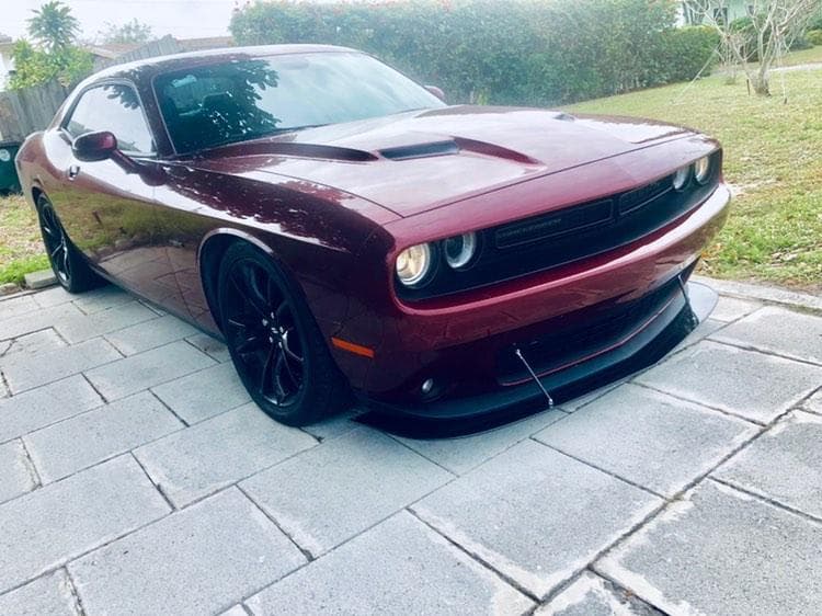 2015-2023 Dodge Challenger SXT/RT 2PC Front Splitter