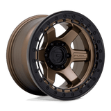 Fuel MATTE BRONZE WITH MATTE BLACK RING D124 17x8.5 6x139.7 Wheels