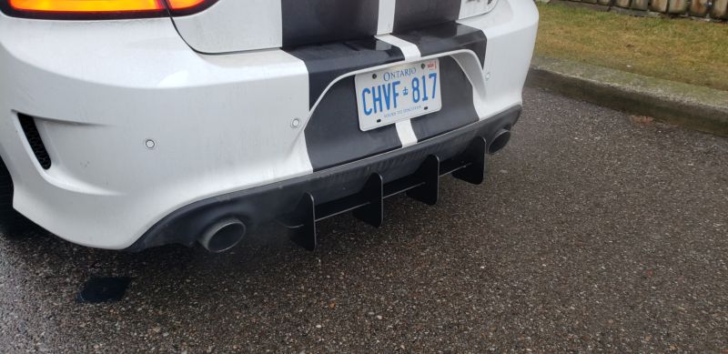 2015-2022 Dodge Charger Rear Diffuser+Rear Corner Spats