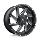 Fuel MATTE BLACK MILLED D594 20x10 5x114.3/5x127 Wheels