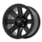 Rough Country 84 Series Wheel | One-Piece | Gloss Black | 15x8 | 5x4.5 | -19mm