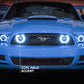 Raxiom 13-14 Ford Mustang GT CCFL Halo Fog Lights (Smoked)