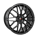DIM Matte Black RE-688 BLACK 18x8.5 5x114.3 Wheels