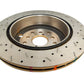 DBA 08-10 STi/2017 BRZ w/Perf. Pkg. Dual-Drilled Rear Drilled & Slotted 4000 Series Rotor