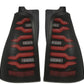 AlphaRex 03-09 Toyota 4Runner LUXX-Series LED Tail Lights- Black/Red
