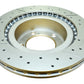 DBA 08-21 Lexus LX570 Front Drilled & Slotted Street Series Rotor