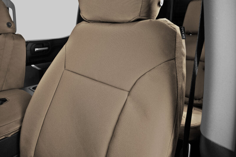 Covercraft 03-09 Lexus GX Endura PrecisionFit Custom Front Row Seat Covers - Tan/Tan