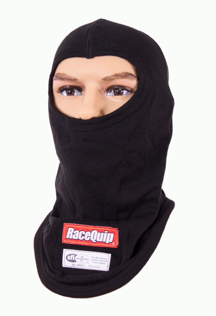 RaceQuip Black SFI 3.3 Fr Two Layer Hood – Too Fast Auto Parts