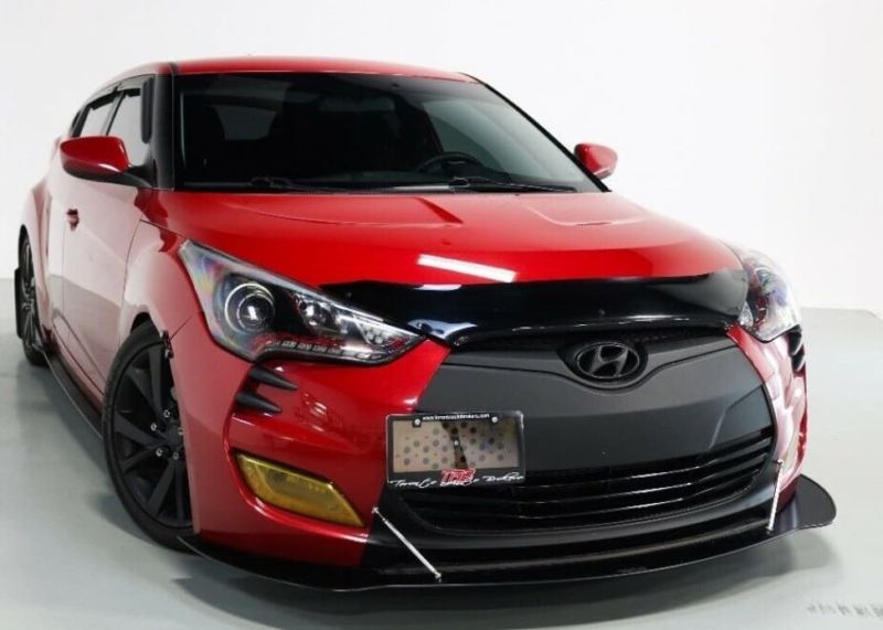 2012-2017 Hyundai Veloster 2PC Front Splitter