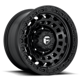 Fuel MATTE BLACK D633 ZEPHYR 17x9 8x170 Wheels