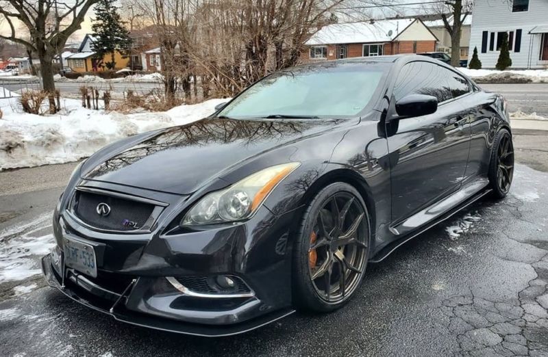 2008-2013 Infiniti G37 Coupe IPL 2PC Front Splitter