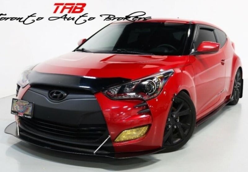 2012-2017 Hyundai Veloster 2PC Side Splitters