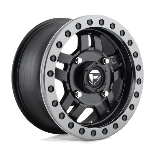 Fuel MATTE BLACK D917 15x7 4x137 Wheels