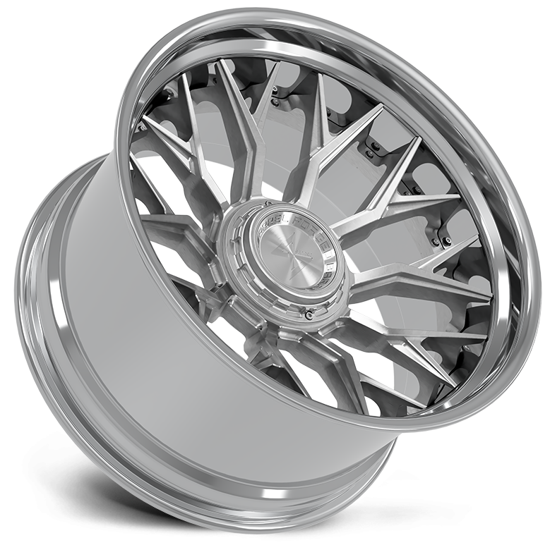 BFX2 22x12 8x165.1/8x170 -44 Polished Lip / Brushed Centre