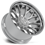 BFX2 22x12 5x127/5x139.7 -44 Polished Lip / Brushed Centre