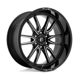 Fuel GLOSS BLACK MILLED D761 22x10 6x135 Wheels