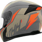 THH Helmets T810S Turbo Gray/Orange - XS