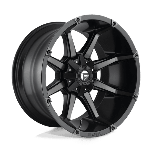 Fuel MATTE BLACK DOUBLE DARK TINT D556 22x12 6x135/6x139.7 Wheels