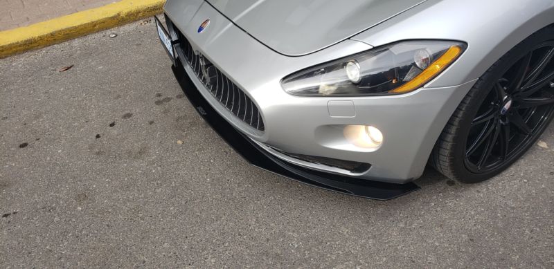 2007-2015 Maserati Granturismo 2PC Front Splitter