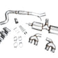AWE Tuning MK8 Volkswagen Golf R 3in Touring Edition Quad Exhaust - Chrome Silver Tips