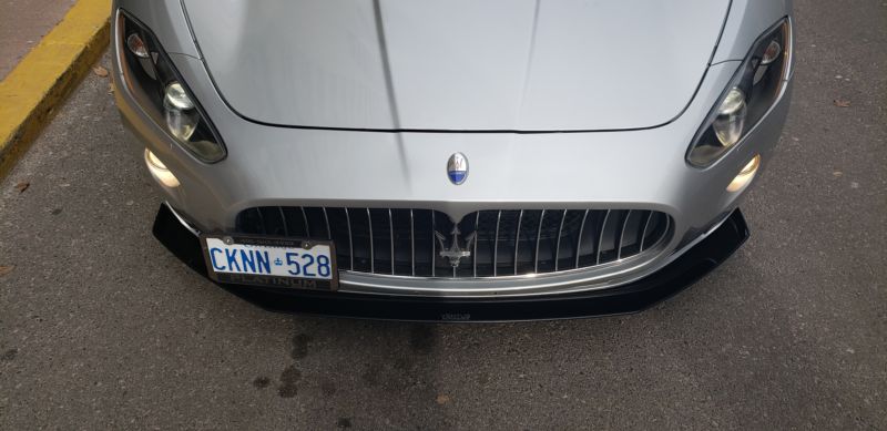 2007-2015 Maserati Granturismo 2PC Front Splitter