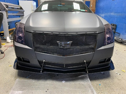 2011-2014 Cadillac CTS Coupe 2PC Front Splitter