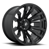 Fuel GLOSS BLACK D675 BLITZ 16x8 5x139.7 Wheels