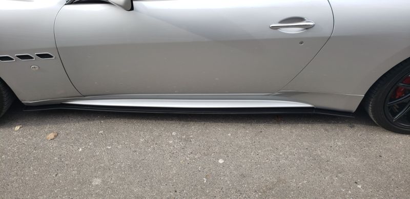 2007-2015 Maserati GranTurismo 2PC Side Splitters