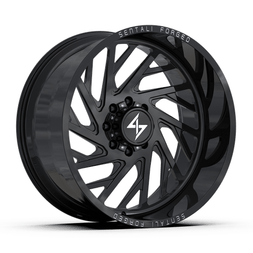 Sentali Forged Gloss Black SF7GB 26x16 8x180 Wheels