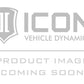ICON Rebound 20x9 6x5.5 0mm Offset 5in BS 106.1mm Bore Double Black Wheel