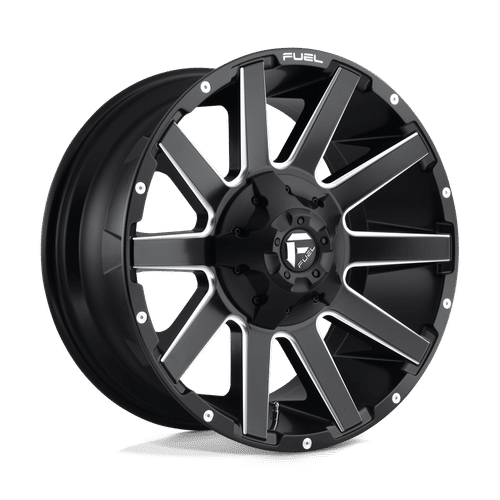 Fuel MATTE BLACK MILLED D616 20x9 8x165.1 Wheels