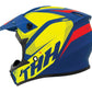 THH Helmets T710XR Airtech Blue/Yellow - XS