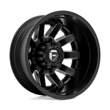 Fuel MATTE BLACK MILLED D538 22x8.25 8x170 Wheels